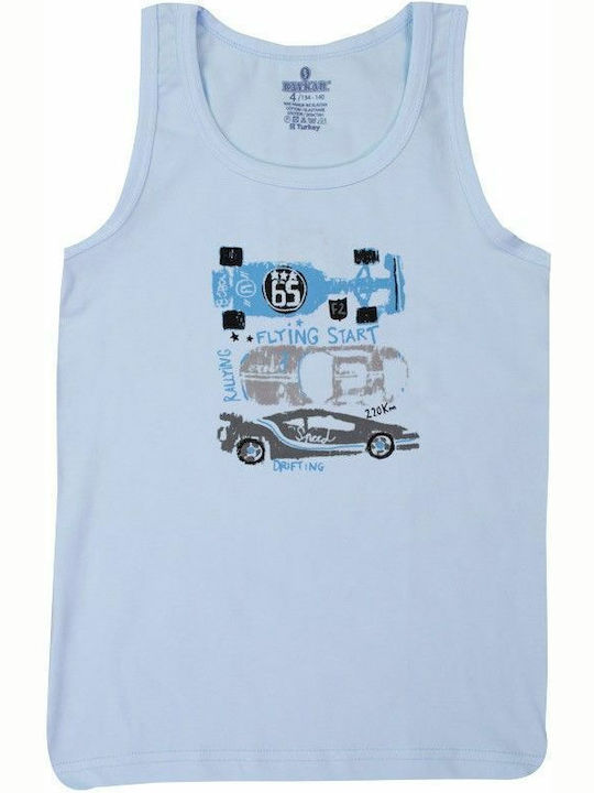 Baykar Kinder-Unterhemd Tank-Top Hellblau