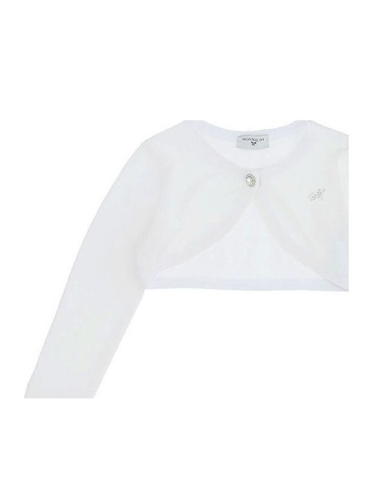 Monnalisa Kinderbolero Weiß