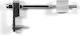 Pickguard Bracket Archtop Guitar Nickel Ap String Tool in Silver Color