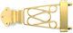 Tailpiece Bridge Byrdland Bridge in Gold Color