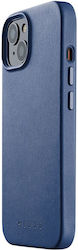 Mujjo Full Back Cover Piele Albastru (iPhone 14...