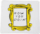 Friends TV The Friends Mouse Pad (230mm) White