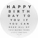 Koupakoupa Eye Mouse Pad (200mm) White KP 7621 Mouse Pad Round