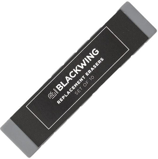Blackwing Γόμα Ανταλλακτική για Μολύβι 10τμχ Γκρι