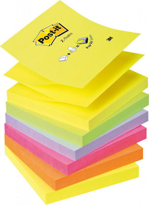 Post-it Sticky Note Pads in Cube 100 Sheets 7.6x7.6pcs R330 (Μiscellaneous colours)