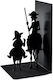 Metallisch Stifthalter Bookend in Schwarz Farbe...