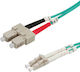 Value Value Optical Fiber Cable LC-LC 0.5m Turq...