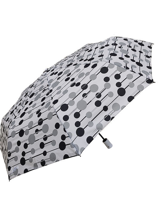 Automatic Umbrella Compact White