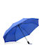 Azade Open-close Regenschirm Kompakt Blau