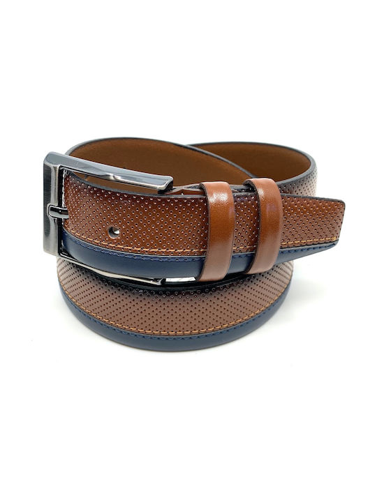 Legend Accessories Men's Leather Belt Tabac Brown