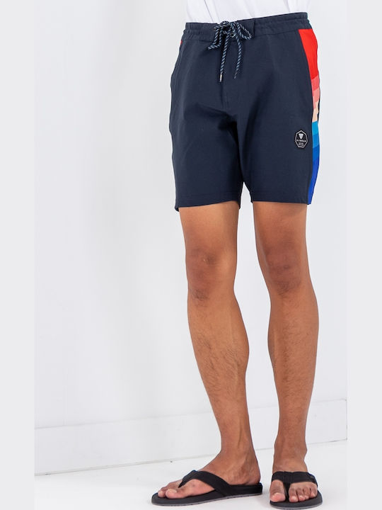 Trimline 17.5" Ανδρικό Μαγιό Βερμούδα Navy Μπλε