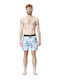 Picture Piau Boardshort 15 Ocean Men's Swimwear Shorts Light Blue with Patterns