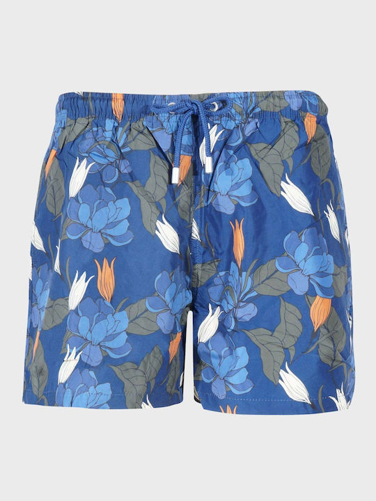 G Secret Herren Badebekleidung Shorts Blue mit Mustern