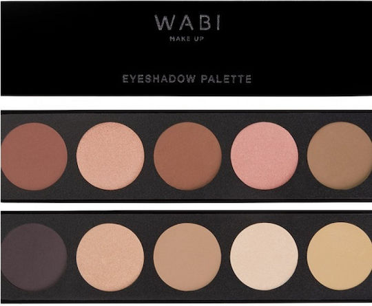Wabi Beauty Lidschattenpalette in fester Form 01 Nude