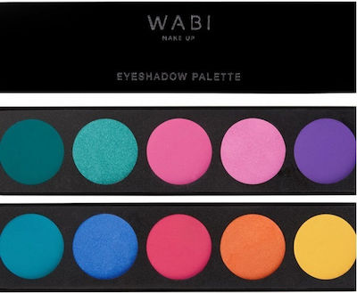 Wabi Beauty Lidschatten-Palette in fester Form 02 Carnival