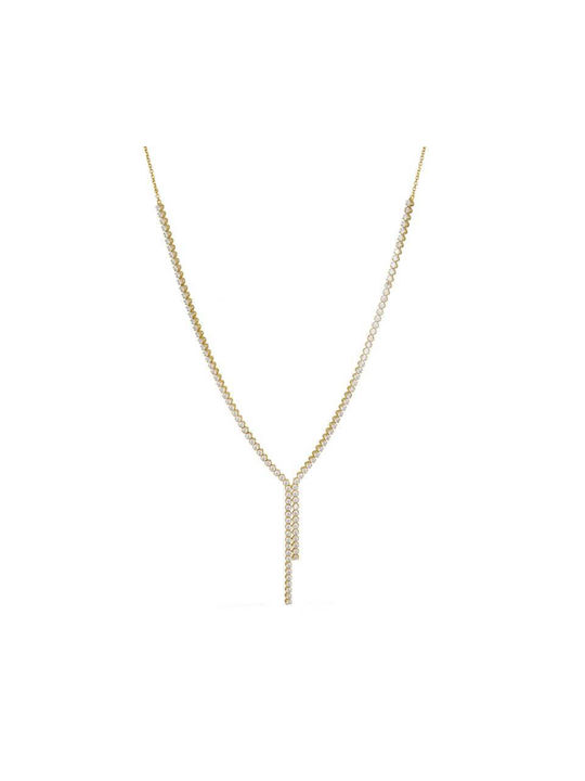 Necklace Double from Gold 14K