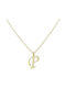 Necklace Monogram from Gold 9 K