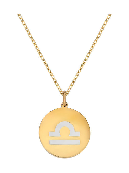 Necklace Zodiac Sign Gold Plated