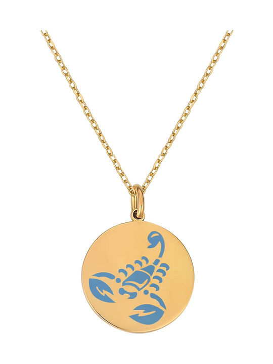 Necklace Zodiac Sign Gold Plated