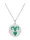 Necklace Zodiac Sign from Silver