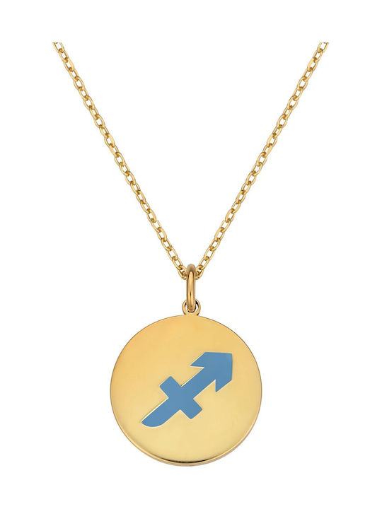 Necklace Zodiac Sign Gold Plated