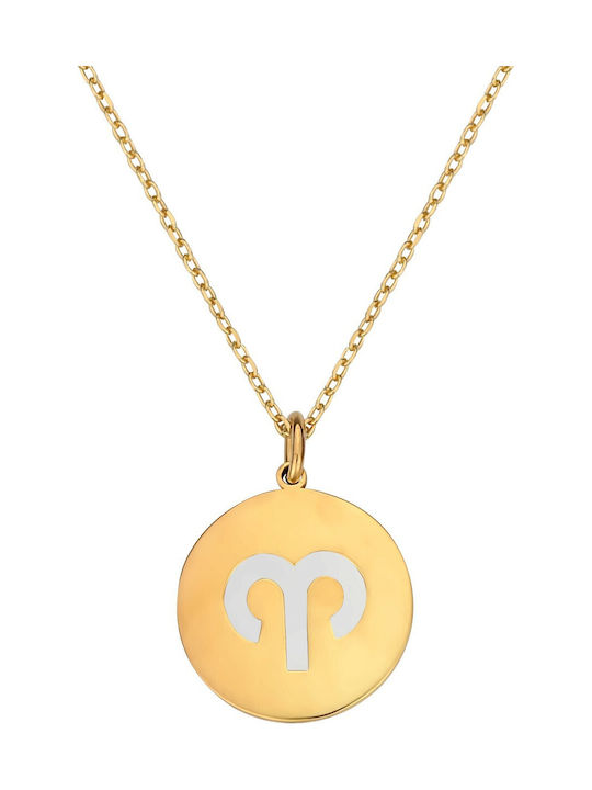 Necklace Zodiac Sign Gold Plated