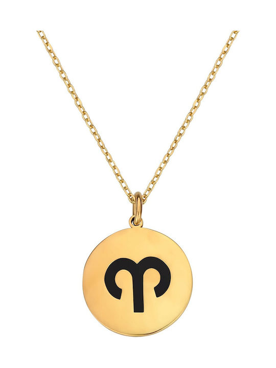 Necklace Zodiac Sign Gold Plated