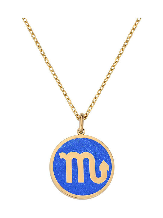 Necklace Zodiac Sign Gold Plated