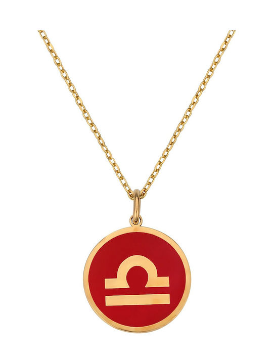 Necklace Zodiac Sign Gold Plated