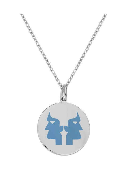 Necklace Zodiac Sign from Silver