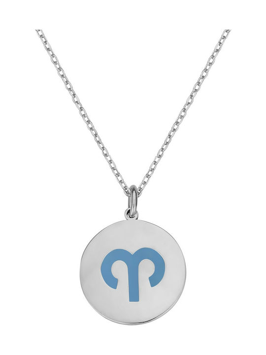 Necklace Zodiac Sign from Silver