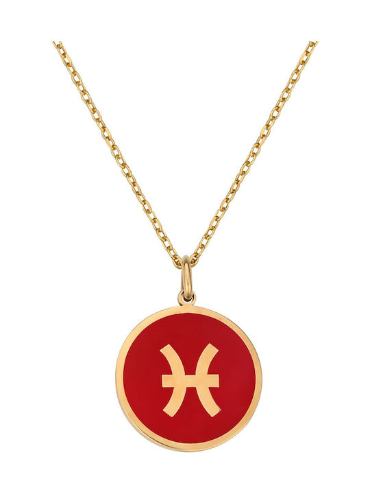 Necklace Zodiac Sign Gold Plated