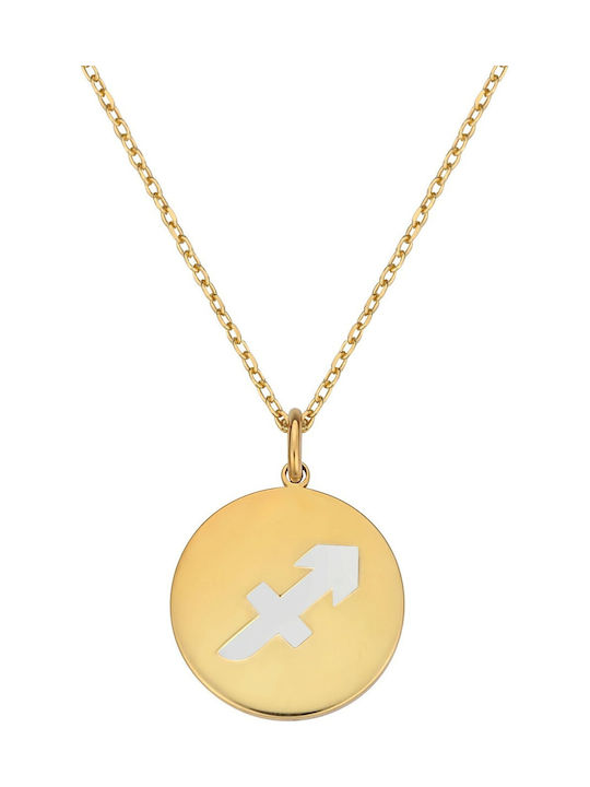 Necklace Zodiac Sign Gold Plated