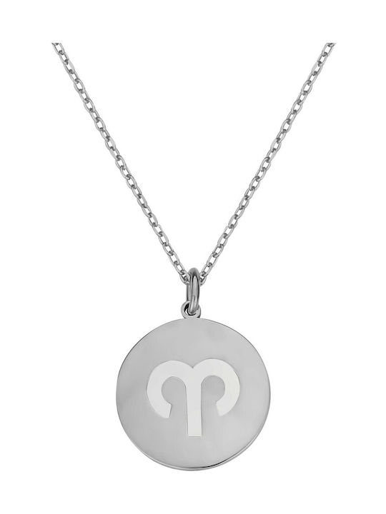 Necklace Zodiac Sign from Silver