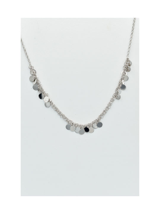 Necklace from White Gold 14K