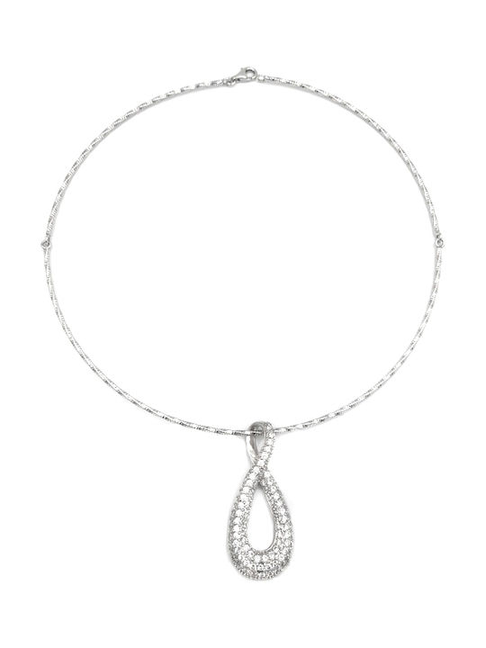 Necklace Infinity from Silver