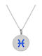 Necklace Zodiac Sign from Silver