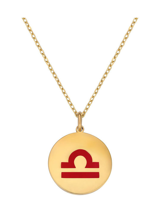 Necklace Zodiac Sign Gold Plated