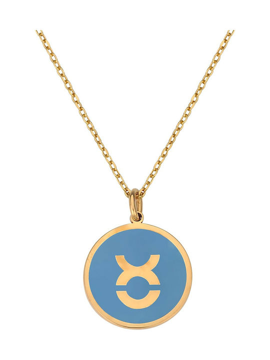 Necklace Zodiac Sign Gold Plated