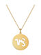 Necklace Zodiac Sign Gold Plated