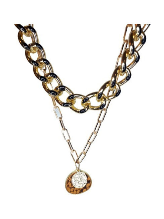 Necklace Double Gold Plated