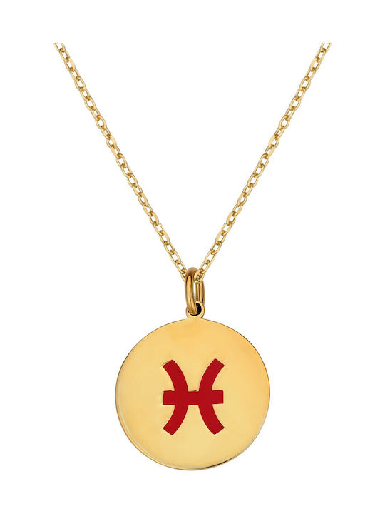 Necklace Zodiac Sign Gold Plated