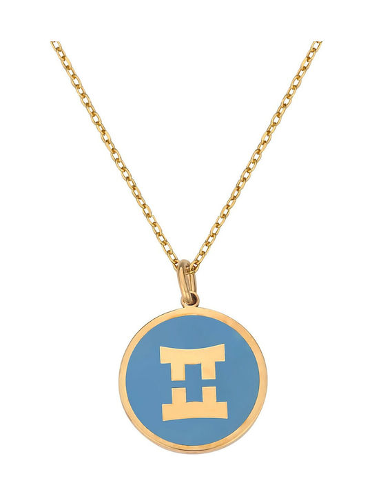 Necklace Zodiac Sign Gold Plated