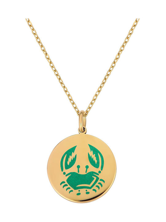 Necklace Zodiac Sign Gold Plated