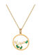 Necklace Mum Gold Plated