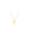 Necklace Monogram from Gold Plated Silver