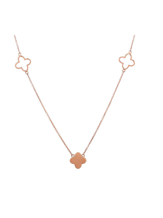 Necklace from Rose Gold 14K