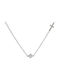 Necklace from White Gold 14K