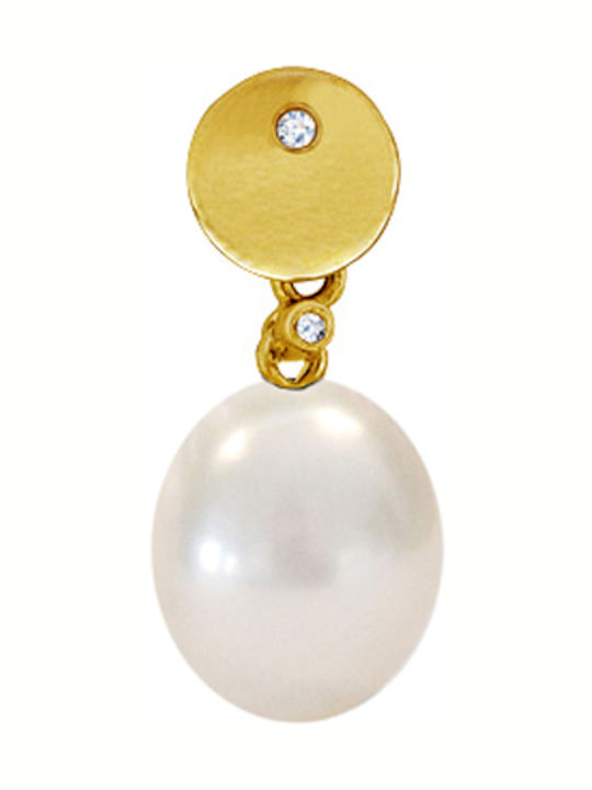 Margaritari Charm Mit Steinen Aus 18K Gold