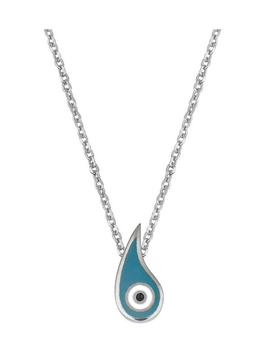 Necklace Eye from Silver